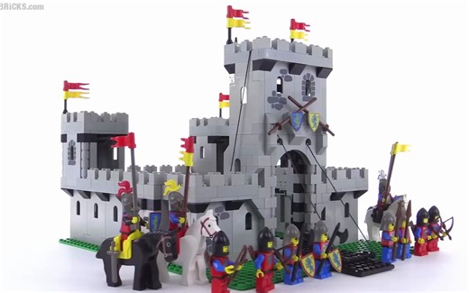 乐高6080城堡系列1984年狮王城堡!!!