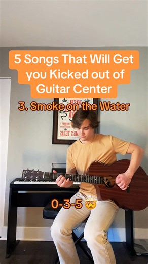 9.6K views · 126 reactions | 5 Songs That Will Get You Kicked Out of Guitar Center  #guitartok #guitar #musiciansoftiktok #fyp #foryou | Guitar Dave | Facebook
