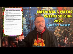 The Ultimate National 5 Maths Prelim Revision Guide 2025