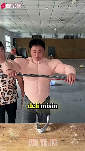 İnşaat Demirini İp Gibi BÜKEN Adam! 🔩🤯
