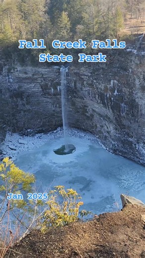 Cane Creek Falls and Rockhouse Falls are located at Fall Creek Falls State Park near Spencer, Tennessee. Simple Life, Big Adventures #outdooradventuresintennessee #simplelifebigadventures #tnstateparks #fallcreekfalls #tennesseewaterfalls | Outdoor Adventures in Tennessee