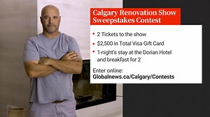 Get Advice. Get Inspired. Get it Done. Are you ready to tackle your to-do list? For all your home projects, find the help you need to get it done at the Calgary Renovation Show, Jan. 10-12 at the BMO Centre. Connect with hundreds of trusted experts, including general contractor and TV personality Sebastian Clovis and design & DIY expert Leigh-Ann Allaire Perrault. Enter for a chance to win two tickets to the Calgary Renovation Show, one night at The Dorian Hotel & breakfast for two, and $2,500 T