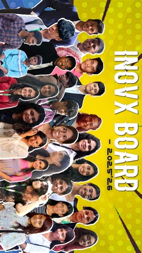 InovX on Instagram: "New faces. Same fire.🗣🗣 The lab just got louder ,meet the ones cooking up the next chapter of InovX. 🚀✨ Cc: @_barath_ob1t0 #InovX #NewBoard #BreakingLimits”"