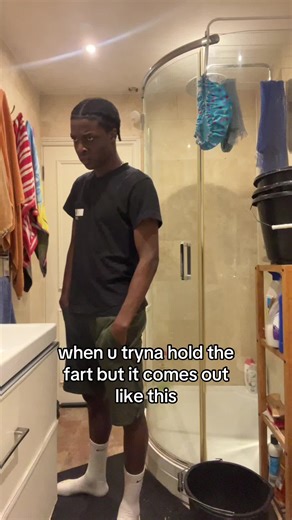 The Struggle of Holding in a Fart: A Funny Moment