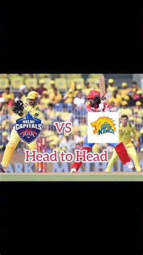 CSK vs DC head to head #cricket #cricketlover #cricketfans #shortsviral #ipl #ipl2026 #cricketnews