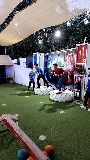 Exciting Outdoor Sports Obstacle Course Challenge