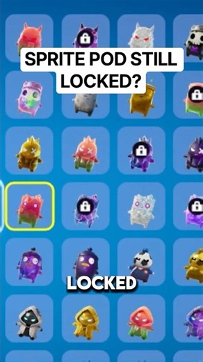 Sprite Mastery Pod Still Locked – Here’s What Epic Said
