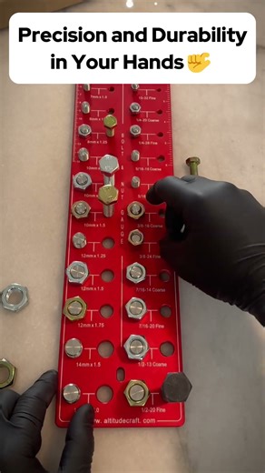 The Smart Way to Identify Screws – AltitudeCraft Thread Checker ✨