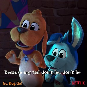 4.4K views · 66 reactions | Our tails don't lie — Season 2 of Go Dog. Go! is now streaming on Netflix! Let's pawty 拾 | DreamWorks Jr. | Facebook