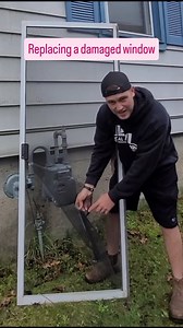 How to replace a damaged window or door screen. This is easy to do and you can buy all the materials for approx $10 at any hardware store. #diyprojects #diyproject #hometips #homemaintenance #homereno #homerenos #renovationtips #renovationtools #renolife #diyrepairs #diyreno #screenreplacement #screenrepair #handymanservices ##bluecollartips #homeprojects #lifetips | Meyers.makes