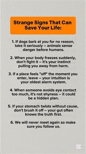 6 Strange Signs That Could Literally Save Your Life