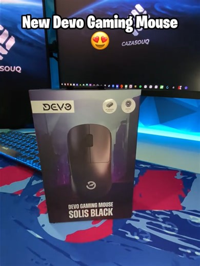 Devo Gaming Mouse Solis Black has quickly become one of my favorite mice to use. I’ve been enjoying it a lot so far. It feels really comfortable in hand and the weight is just right for me. I also like how the all-black look turned out after adding the pads. You can buy one in my bio. #Devo #gamingmouse #devogamingmousesolisblack @devo_me