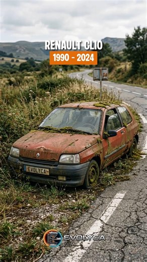 Evolution of Renault Clio! 🇫🇷 #RenaultClio #ClioRS #CarEvolution