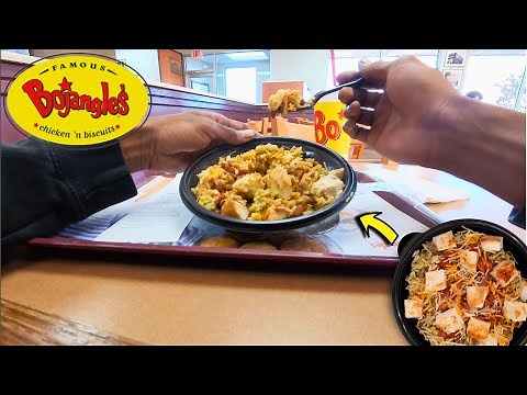 Pov BOJANGLES: NEW Grilled Chicken Rice Bowl!