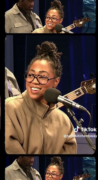 Run don’t walk to see @Jade Milan and @Tank in #HellsKitchenBway 🧡 #JadeMilan #Tank #IfIAintGotYou #AliciaKeys #WNYC #AlisonStewart #Broadway #Musicals #MusicalTheatre