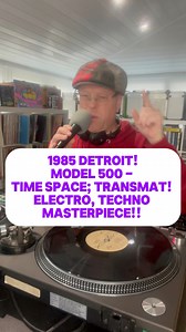 61K views · 1.1K reactions | 1985, Model 500 - Time, Space, Transmat. Classic Electro, Techno out of Detroit. Absolutely mythical in its vibe. 40 years old and still such a fresh piece of electronic excellence. #techno #electro #80s #electronicmusic | DJ Billy Daniel Bunter | Facebook
