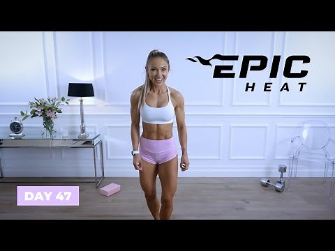 SUPREME Superset Leg Workout with Dumbbells | EPIC Heat - Day 47