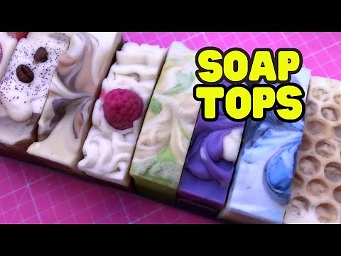 Soap Tops : Creative Ways to Design Stunning Cold Process Soap Tops
