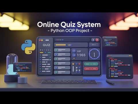 🧐Online Quiz Management System using Python (OOP + Menu Driven) 🧠💻 || Python projects for beginners
