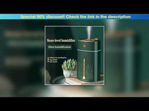 Get YOUPIN Ultrasonic Air Humidifier New Portable Quiet Large Capacity Desktop Office Air Atomizer•