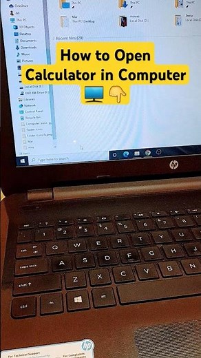 How to Open Calculator in Computer 🖥 shortcuts! #shorts #computertips