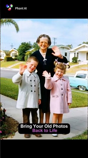 Bring Old Family Photos to LIFE in 1 Click! (AI Magic Tested)