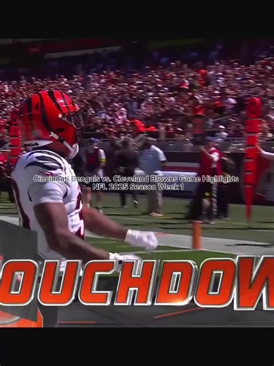 Cincinnati Bengals vs. Cleveland Browns Game Highlights | NFL 2025 Season Week 1 #nfl #nflfootball #nflhighlights
