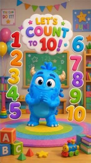 Learn Numbers with Bloo 💙🔢