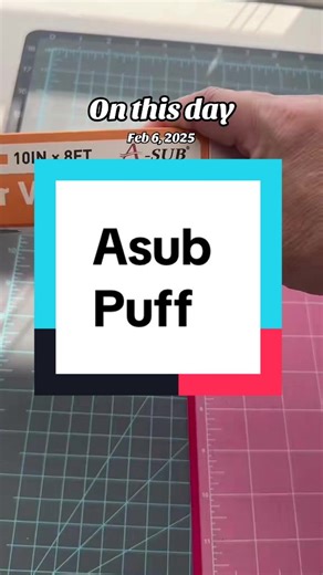 #onthisday Asub puff HTV !! #asubpuff #puffvinylhtv @A-SUB Goods