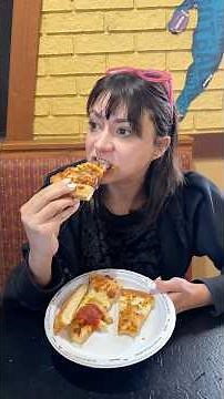 Eating at a Pizza Hut Buffet!