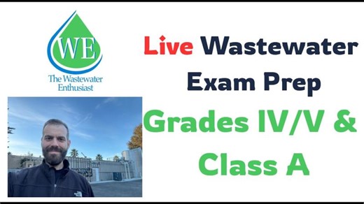 Wastewater Exam Prep | Grades IV V / Class A Practice Questions Success Tips | Shawn Powell