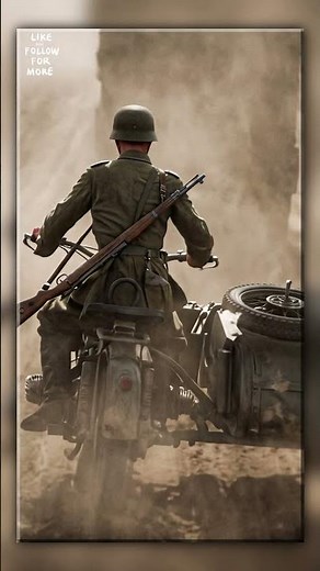 Steel Columns German Panzer and Artillery Units in Movement 1944 #ww2 #ww2rebuilder #4khistory #army