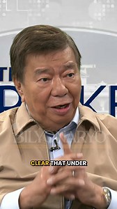 DRILON DEFENDS CONGRESS’ EXEMPTION FROM OMBUDSMAN SCRUTINY WATCH: Former Senate President Franklin Drilon underscored on #TheSpokes with Atty. Trixie Cruz-Angeles and Atty. Edwin Lacierda that, under the Constitution, the Ombudsman cannot exercise jurisdiction over members of Congress — stressing that lawmakers are answerable only to their respective chambers. FULL EPISODE: https://youtube.com/live/SlKSyQ947Pw | Bilyonaryo News Channel