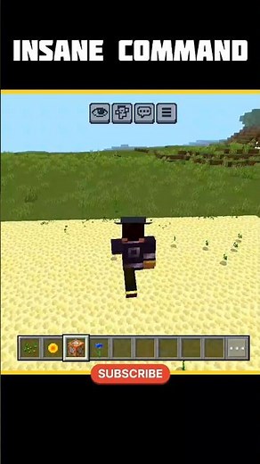 Insane command 😱 #minecraft #gaming