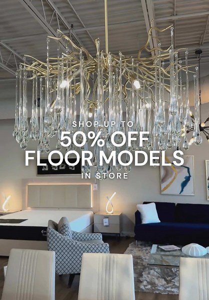 Our biggest sale yet! Save up to 50% off our floor models. #furniture #decor #pickering #furnituredesign #toronto