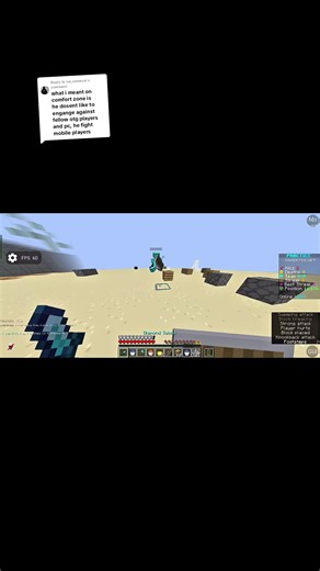 Replying to @ice_nemesis only Day 1 | Practicing java Uhc #UHC #zalithlauncher uncher #fyp #pvp #java