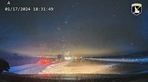 CLOSE CALL: A Heart-Stopping Moment on the Road! ISP troopers tirelessly keep our roadways safe, but even they face terrifying close calls. Trooper Rowley recently encountered a harrowing incident on I-84 near Meridian. Despite clear warnings - flares, lights, and arrows - an inattentive semi-driver swerved into the median to avoid hitting his vehicle. Thankfully, Trooper Rowley's quick reflexes saved the day, but it's a stark reminder of the dangers our first responders face. Remember: Move Ove