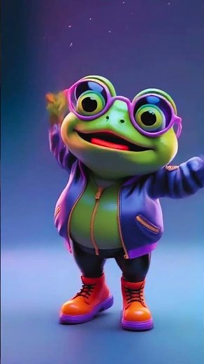 Funny Frog Dance Challenge 2025 | Try Not to Laugh! 🐸🤣🔥 #Shorts