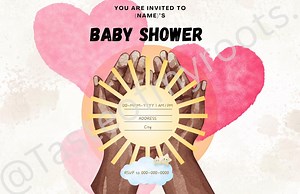 Editable Baby Shower Invitation Template: Instant Download (PDF File Available) - Etsy Canada