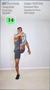 6.8K views · 42 reactions | 4-minute full-body workout. No equipment is needed. Tag a friend and let’s burn together!#TeamFlex #4MinuteWorkout #BodyweightBurn #NoExcuses | Flex Luther | Facebook