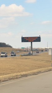 Man when those highway signs start flashing these messages, them stores are cleaned out 😅 | Storm Chaser Chelsea Burnett