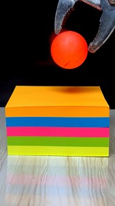 7.5M views · 10K reactions | 1000 Degrees RHCB vs Colored Notes  #satisfying #experiment #science #asmrsounds #rhcb #fyp #notes | Red Hot Ball Experiments | Facebook