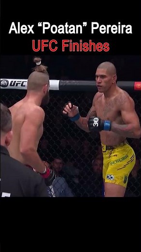 Alex Pereira’s Knockouts in Slow Motion 🔥