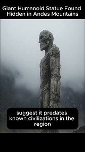 96K views · 1.6K reactions | Giant Humanoid Statue Found Hidden in Andes Mountains @topfans | World Archaeology | Facebook