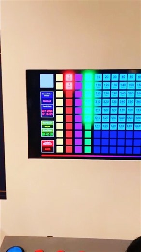 Interactive LED Reaction WallThis interactive game tests your reaction speed, hand-eye coordination,