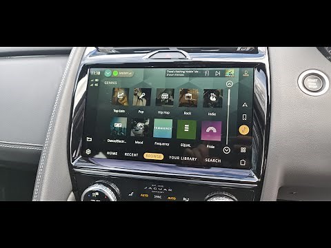 Jagaur Land Rover Pivi Pro Spotify Functionality