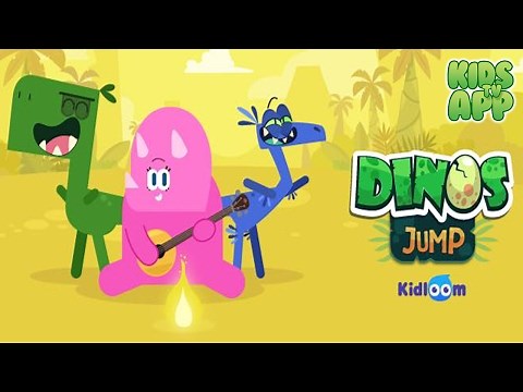 Dinos Jump - Dinosaur action game for kids (Kidloom) - Best App For Kids