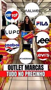709 reactions · 61 shares | Encontrei O MAIOR OUTLET DE MARCAS Peças...