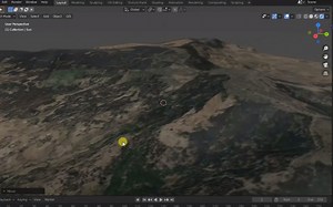 Blender GIS 用 Google Map创建真实3D地形