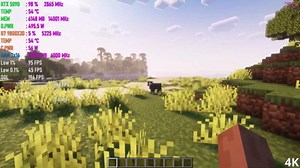 Minecraft with Shaders - RTX 5090 l 4K/8K